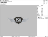 KG Embroidery File 4 size