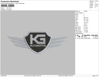 KG Embroidery File 4 size