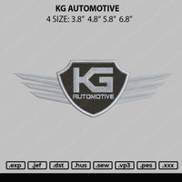 KG Embroidery File 4 size