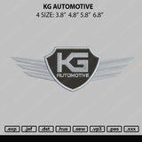 KG Embroidery File 4 size