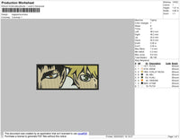Kageyama Rectangle Embroidery File 4 size