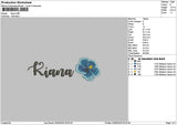 Kianatext Embroidery File 6 sizes