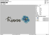 Kianatext Embroidery File 6 sizes