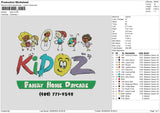 Familytext 02 Embroidery File 6 sizes