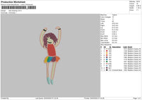 Kids Draw Embroidery File 6 sizes