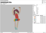 Kids Draw Embroidery File 6 sizes