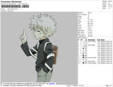Killua Side Embroidery File 4 size