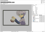 Killua Rectangle V5 Embroidery File 4 size