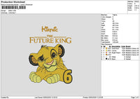 Kirthictext Embroidery File 6 sizes