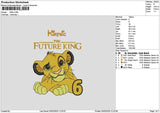 Kirthictext Embroidery File 6 sizes