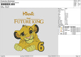 Kirthictext Embroidery File 6 sizes