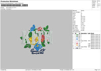 Kith Queens Embroidery Fie 6 sizes