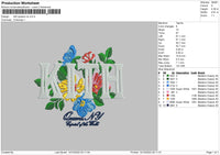 Kith Queens Embroidery Fie 6 sizes