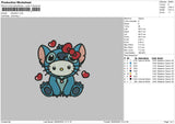 Kittystitch Embroidery File 6 sizes