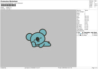 Koya02 Embroidery File 6 sizes