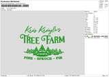 Kris Kringles Embroidery File 6 sizes