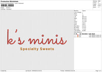 KS Embroidery File 4 size