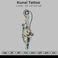 KUNAI Tattoo