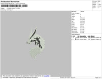 Kurama Naruto 02 Embroidery File 4 size