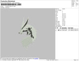 Kurama Naruto 02 Embroidery File 4 size