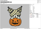 Kuro Halloween Embroidery File 6 sizes