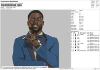 Kevin Hart Embroidery File 4 size