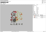 Kyujuro Embroidery File 4 size