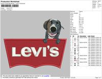 Levis Embroidey File 4 size