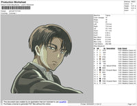 Levi 01 Embroidery File 4 size