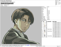 Levi 01 Embroidery File 4 size