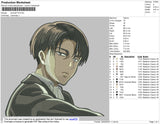 Levi 01 Embroidery File 4 size