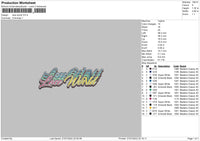 Lace World Embroidery File 4 sizes