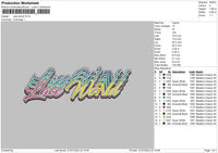 Lace World Embroidery File 4 sizes