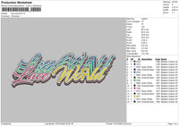 Lace World Embroidery File 4 sizes