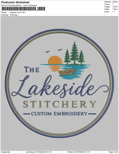 Lake Side Stitchery Embroidery Machine Design File