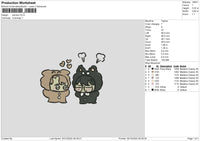 Lamina Embroidery File 6 sizes