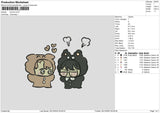 Lamina Embroidery File 6 sizes