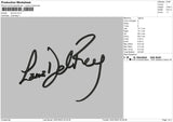 Lana Dr Embroidery File 6 sizes