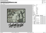 Laugh Now Cry Later Embroidery File 4 size