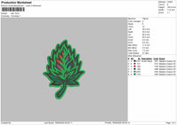 LEAF Embroidery files
