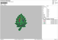 LEAF Embroidery files