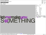 Let Me Embroidery File 7 size
