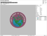 Lets Keep It Together Embroidery File 4 size