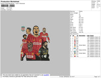 LFC Embroidery File 4 size