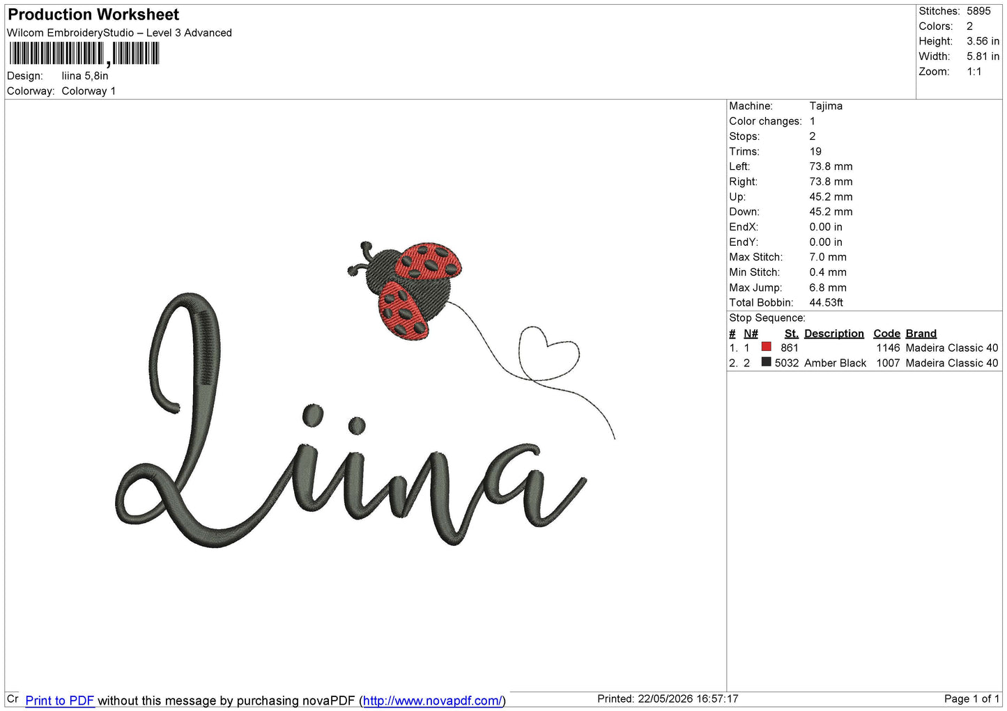 ALL NAMES Embroidery File 6 size
