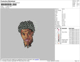 Lil Baby Embroidery File 4 size
