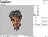 Lil Baby Embroidery File 4 size