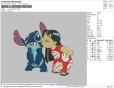 Lilo N Stitch Embroidery File 5 size