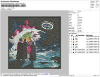 Lil Uzi Vert Embroidery File 4 size
