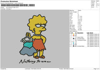 Lisa Nothing Wear Embroidery File 4 size